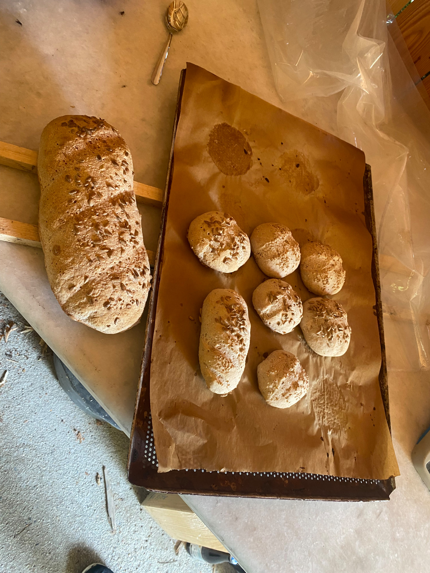 Fertige glutenfreie Brote und Brötchen